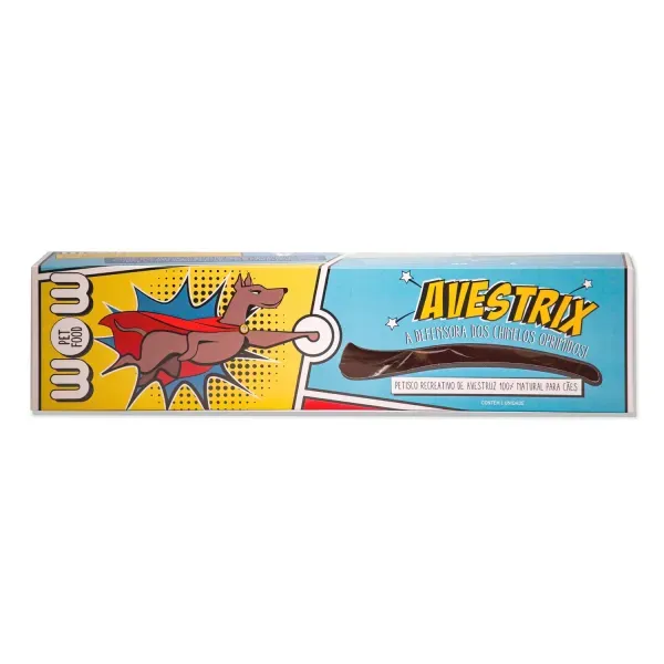 Petisco para Cães Tendão Desidratado de Avestruz Avestrix Wow 1 unidade